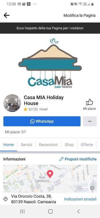 Casa MiA Holiday House Nápoles Exterior foto